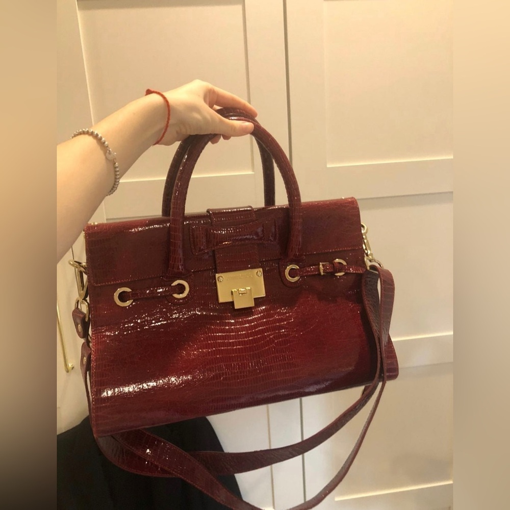 Jimmy Choo Embossed Leather Rosalie